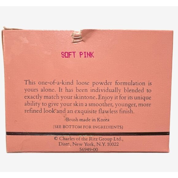 Charles Of The Ritz Custom Blended Powder Soft Pink Korean Skincare - Picture 3 of 3